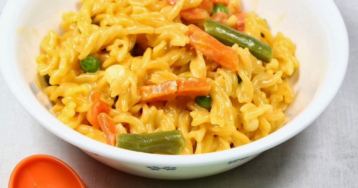 Yum! Yum! Yum! Mixed Veg Macaroni few minute wonders