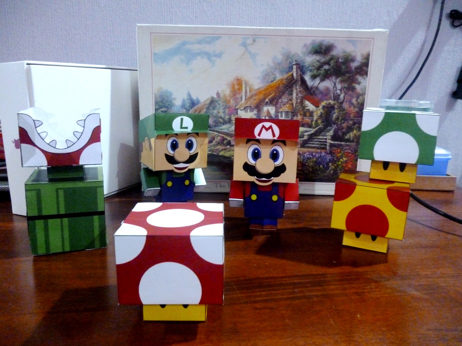dear dolce... mario papercraft