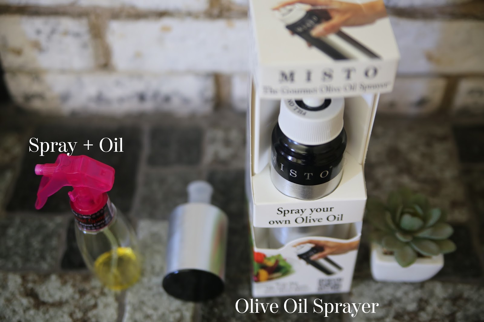 Misto Olive Oil Sprayer A better way to seal your hair?