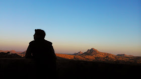 GvSparx - Madhugiri Hills Evening Silhouette