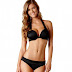 10 Pics Of Nina Agdal Wears "Black Bikini" For 2013 Aerie Shoot