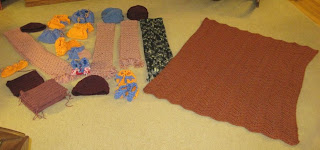 scarves and slippers