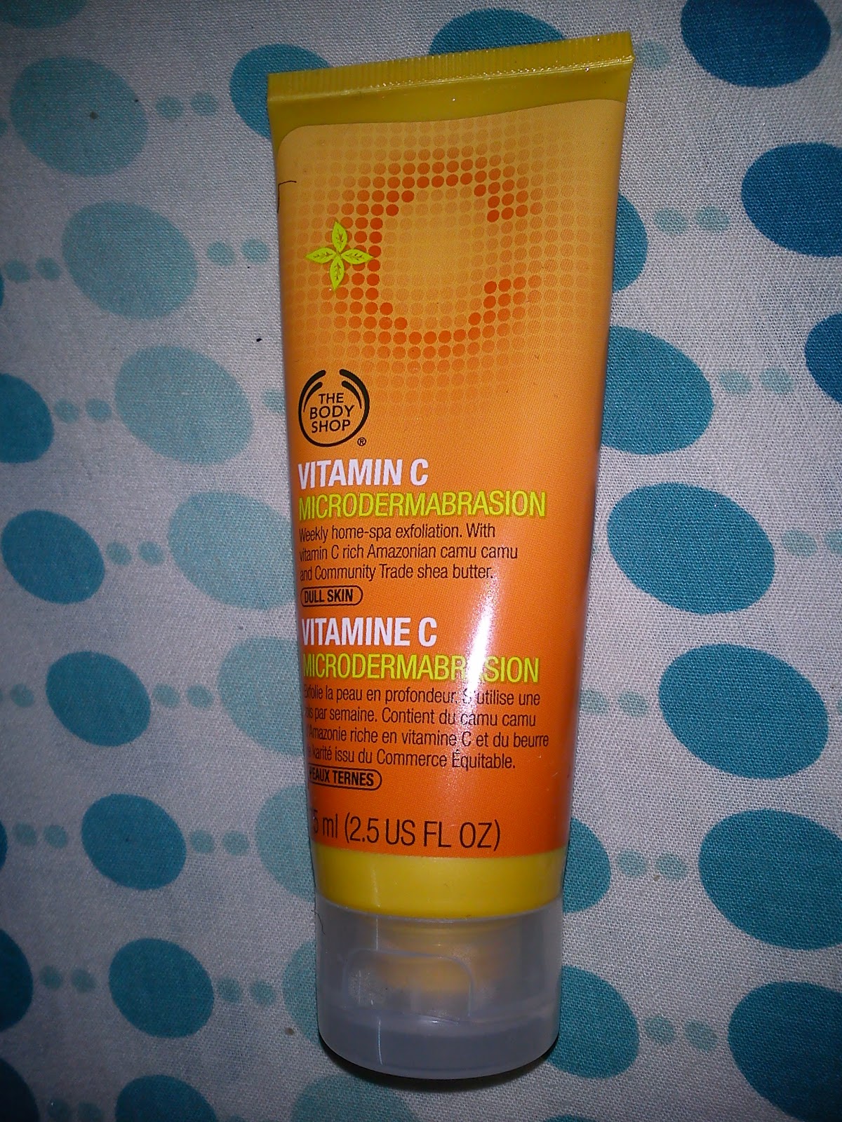 The Purplenista The Body Shop Vitamin C Microdermabrasion Scrub