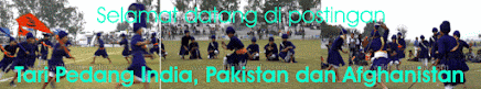 Tari Pedang India, Pakistan dan Afghanistan