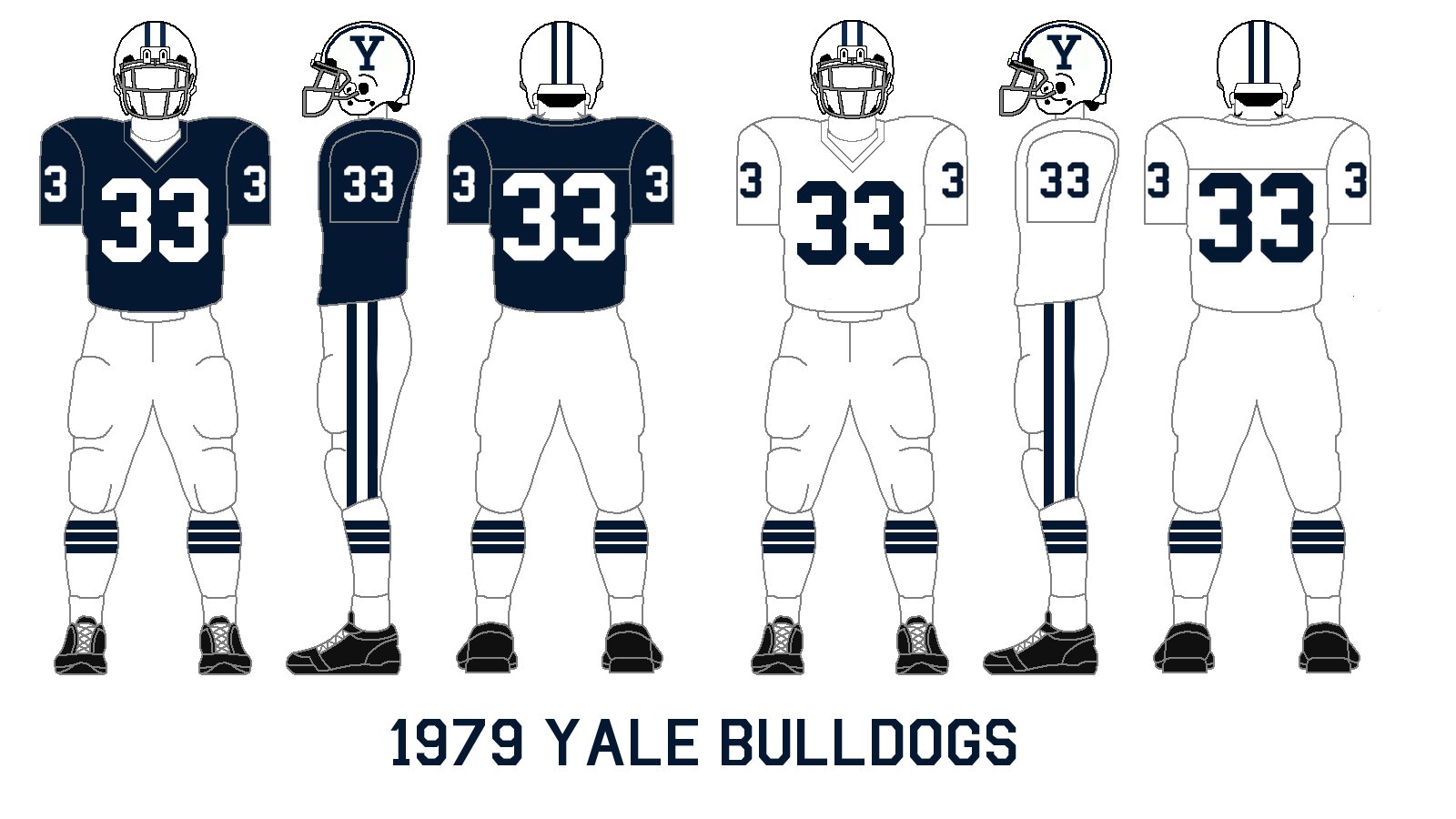 Gridiron Garb Yale Bulldogs (197982)