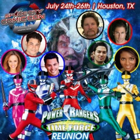 The Blot Says...: Power Rangers Time Force invades Houston's ...