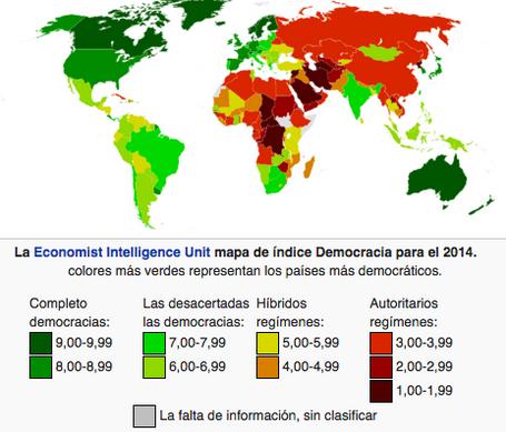 Mapa de la Democracia