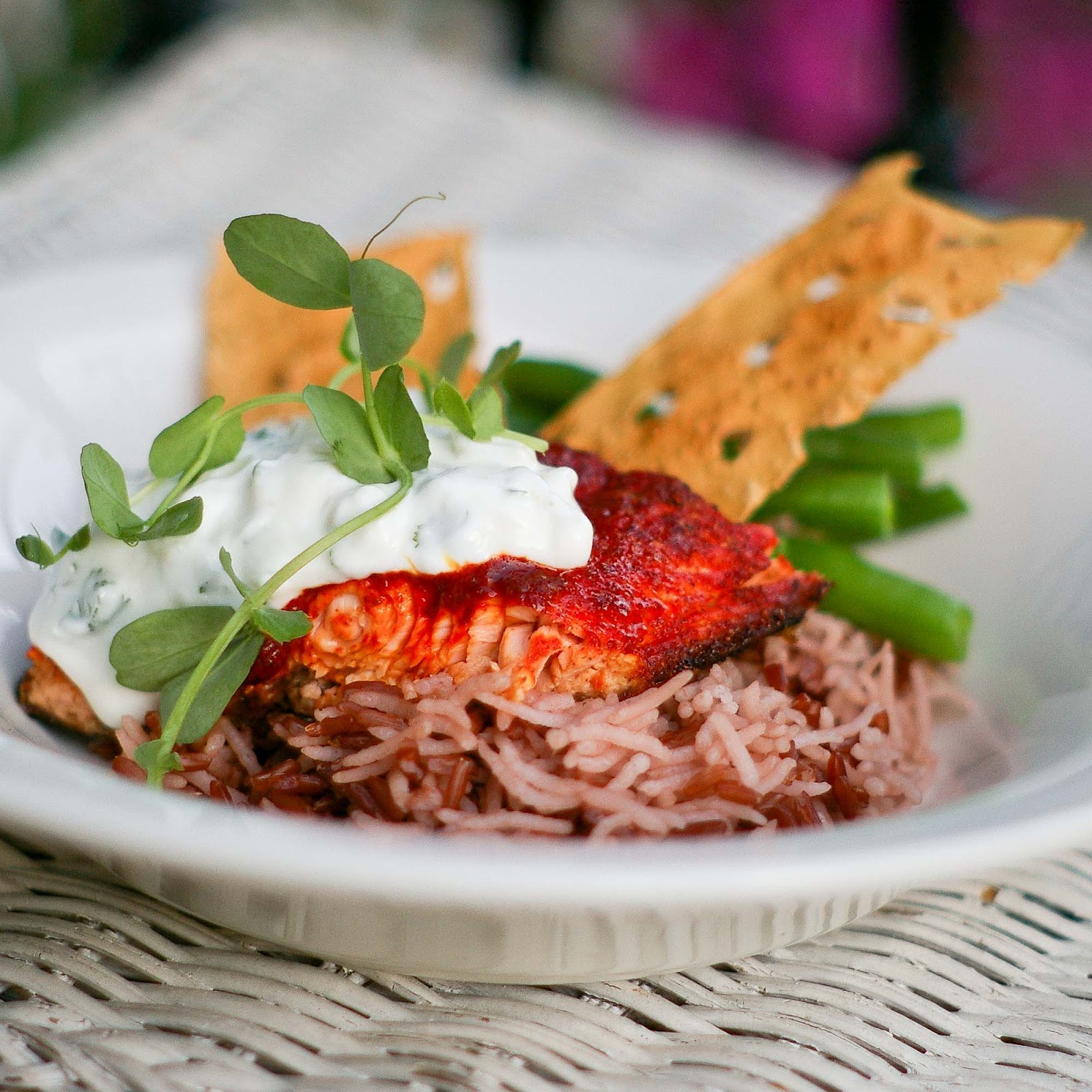 The Yum Yum Factor Indian Spiced Salmon