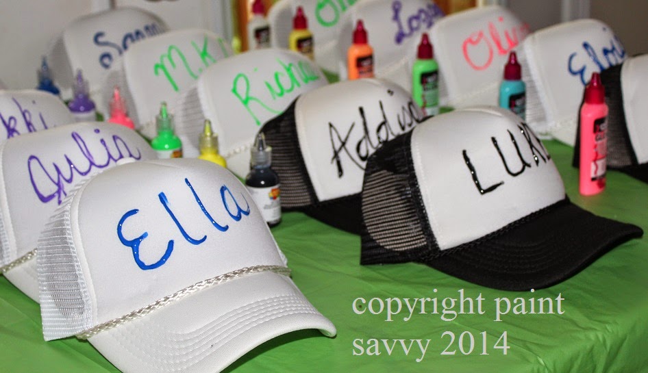 decorate your own baseball cap