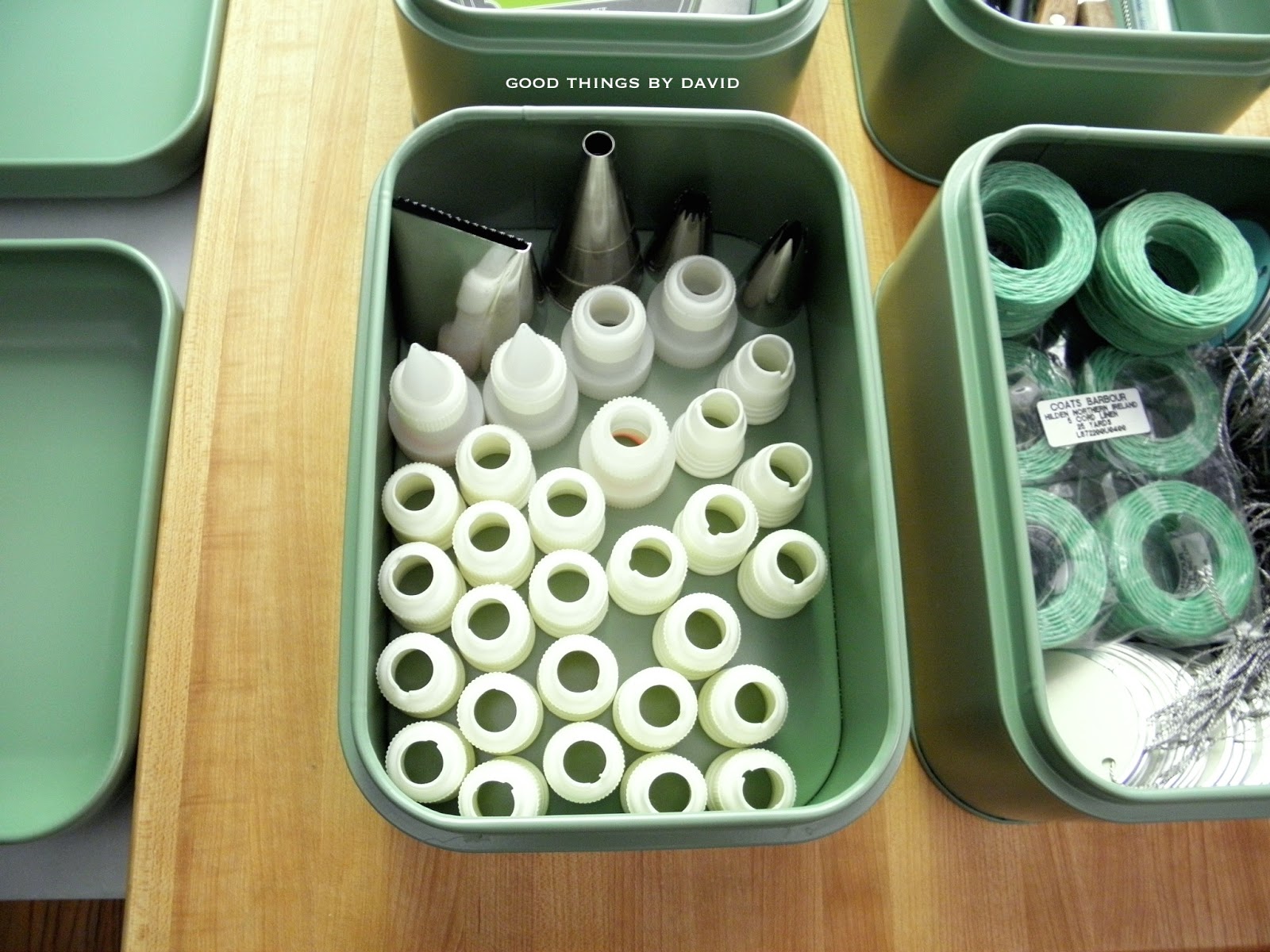 Good Things by David How to Organize a Cookie Decorating Area