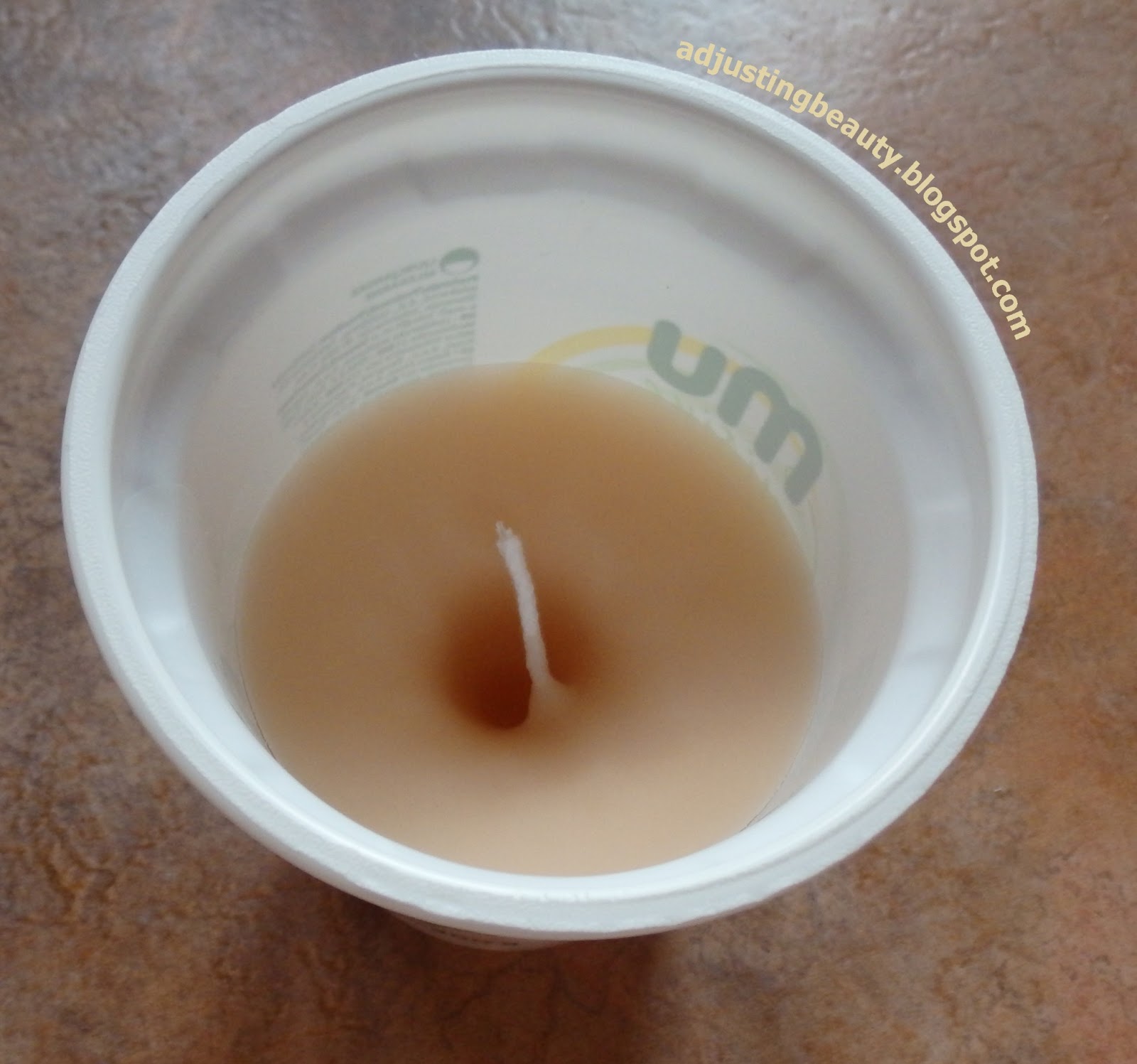 Recycling old candles Adjusting Beauty