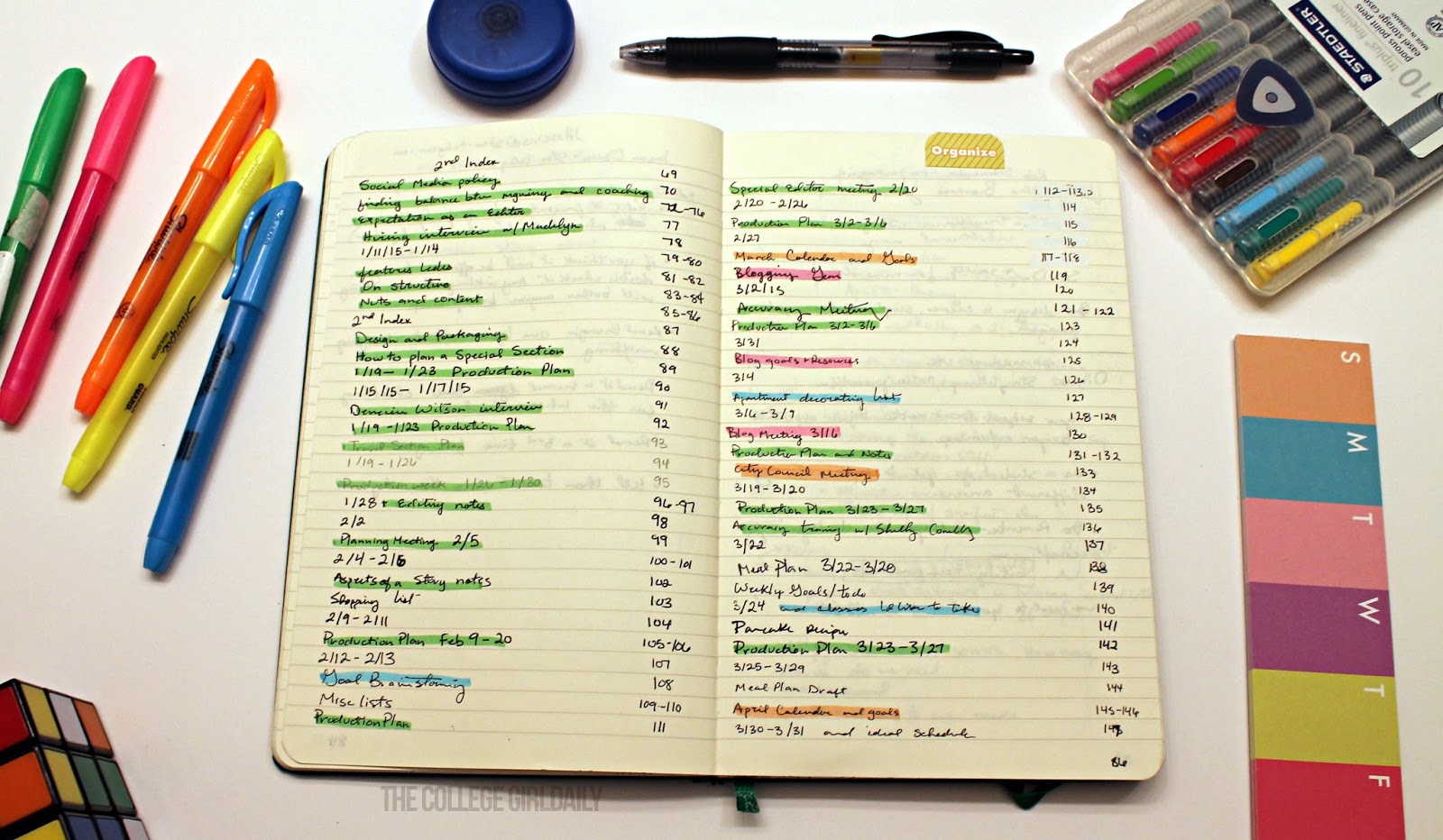 best planners for college girls
