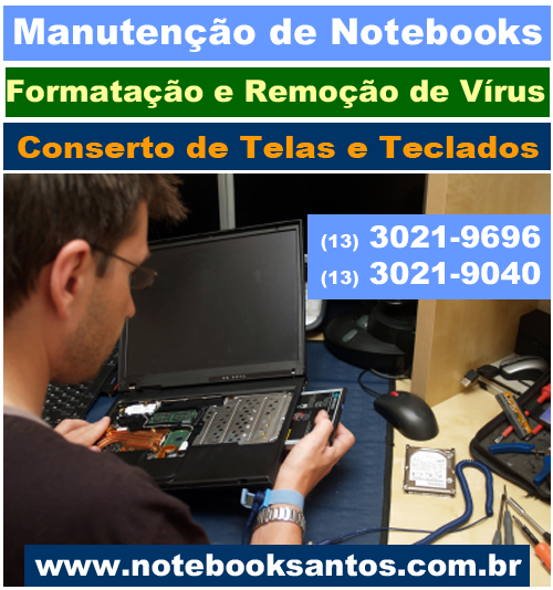 Formatação de Notebook em Santos / SP