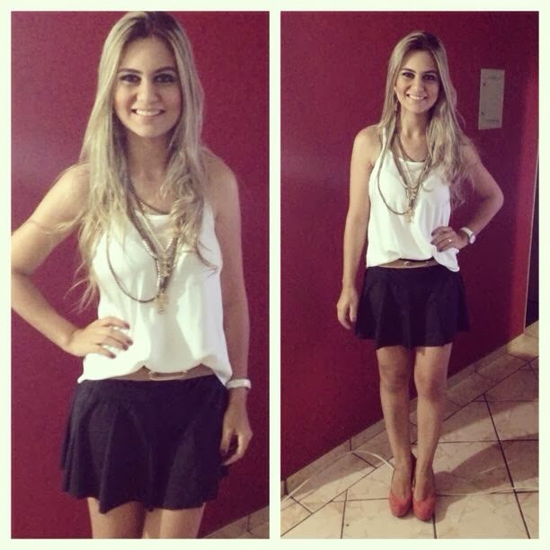 saia babado na barra