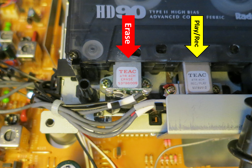 Synth Hacker Portastudio Defeating the Erase Head