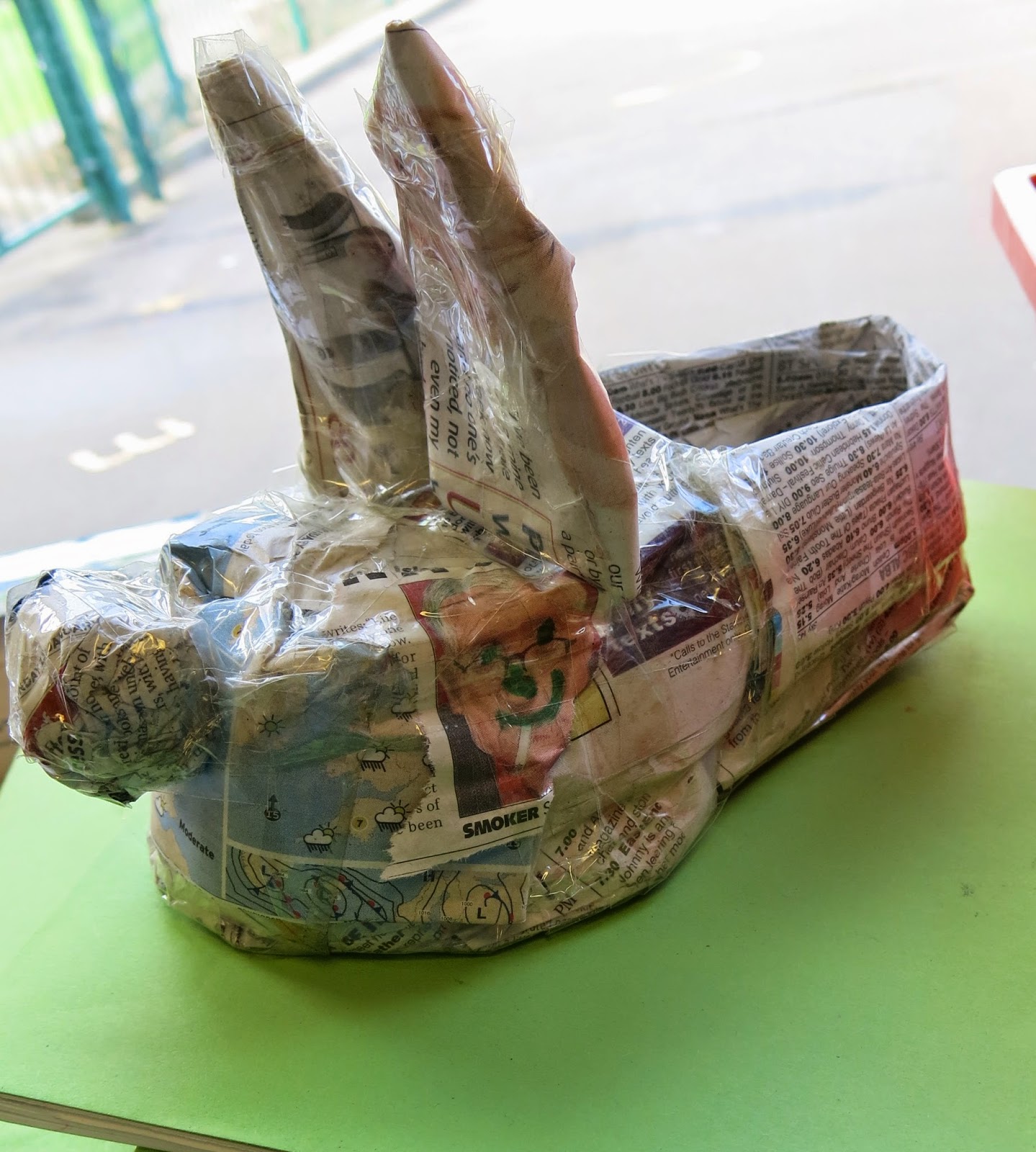 Mrs Crosbie NEWSPAPER SHOES