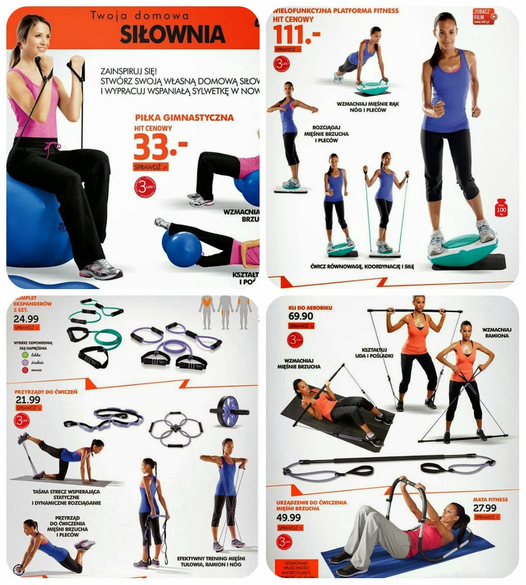 Never Look Back LIDL Sport i Ćwiczymy czyli nowe okazje