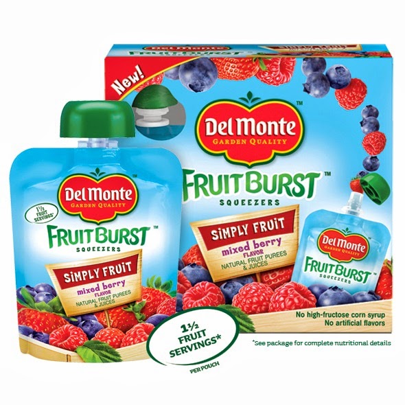 Mixed Berry Fruit Burst Squeezers