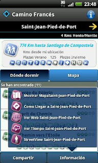 Apps para el movil del Camino de Santiago
