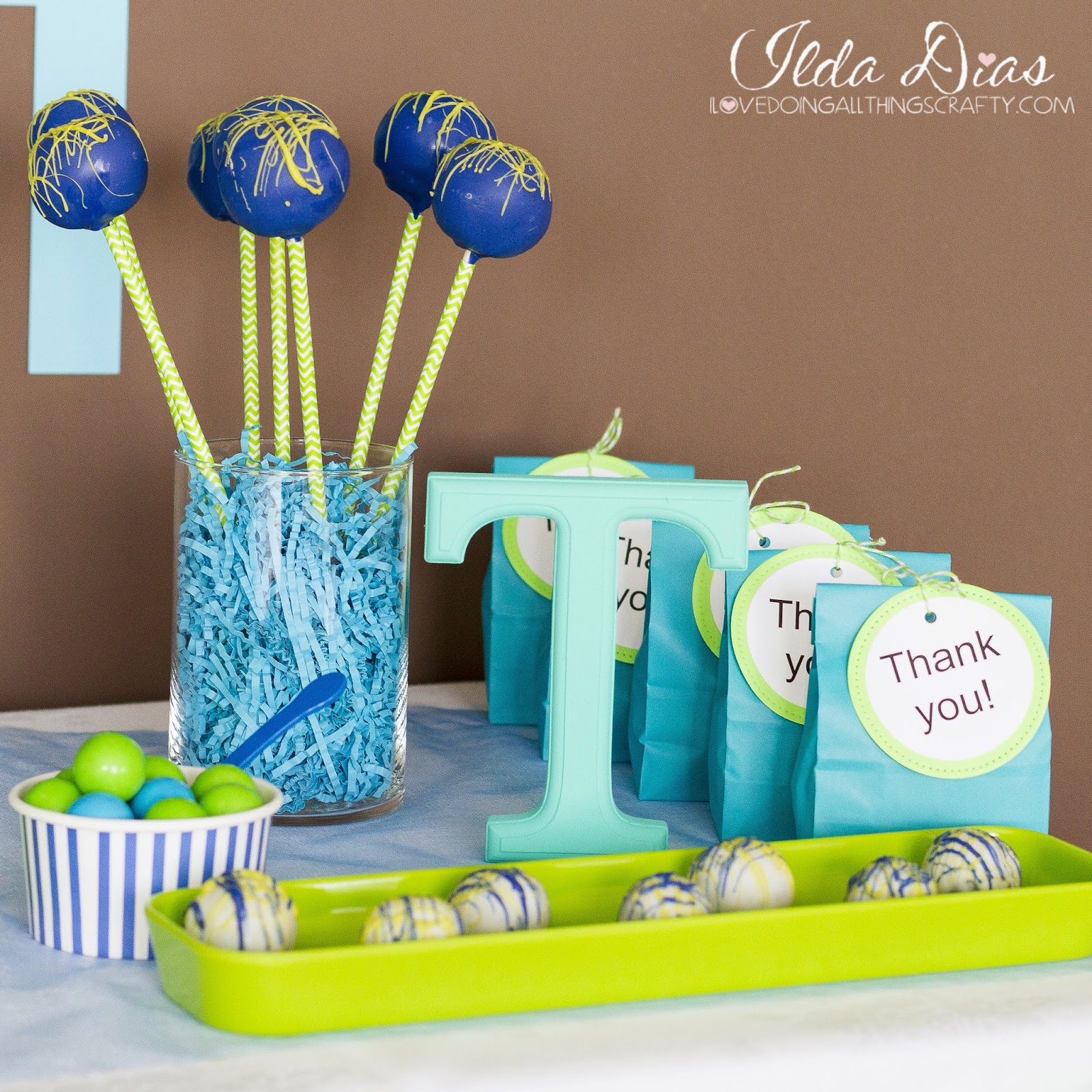 Blue Birthday Party Ideas