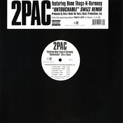 2Pac Featuring Bone Thugs-N-Harmony ‎- Untouchable (Swizz Remix) (VLS) (2006) (320 kbps)