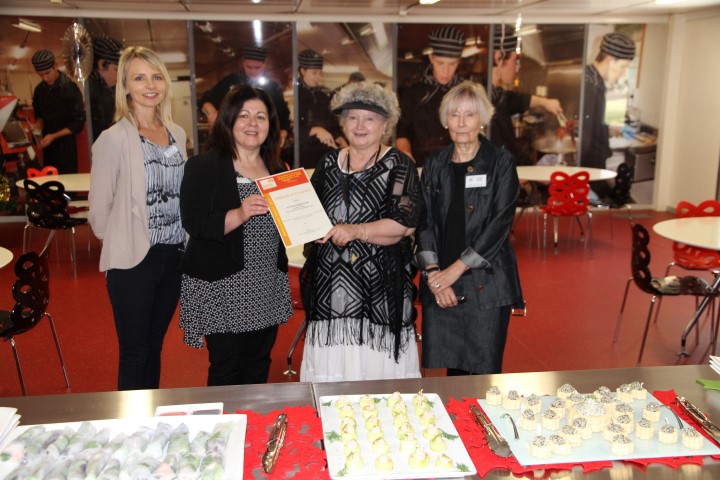 Receiving a grant from the Australian Association of Special Education