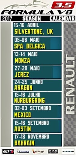 WSBR - Calendário