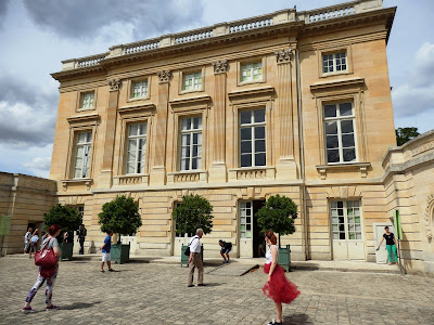 Versailles Chanel Red and White Panniers Petit Trianon