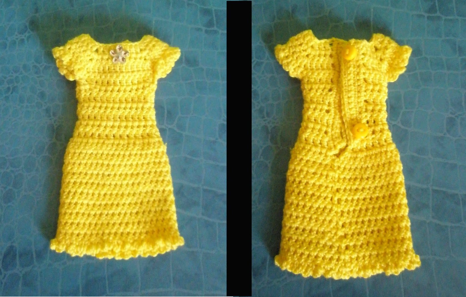 ropita a crochet para muñecas