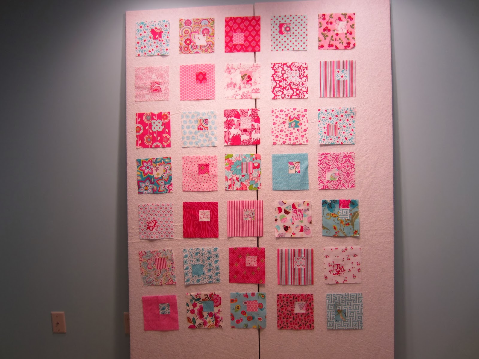 Miss Andrea Quilts Portable Design Wall