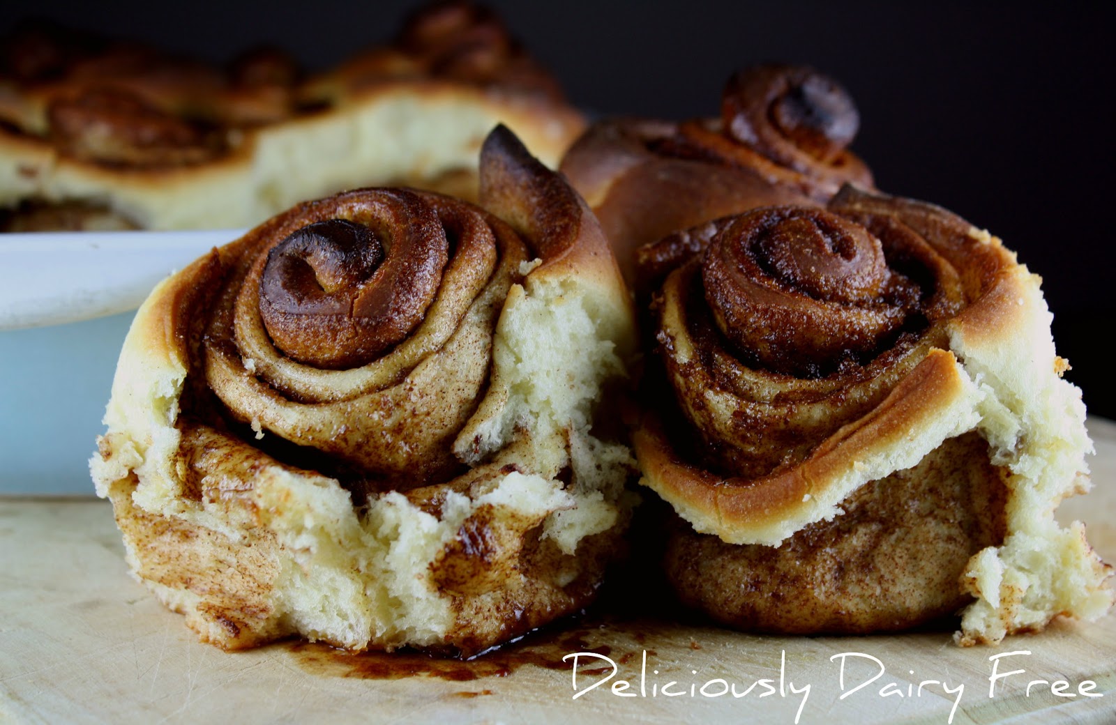 Deliciously Dairy Free Cinnamon Buns