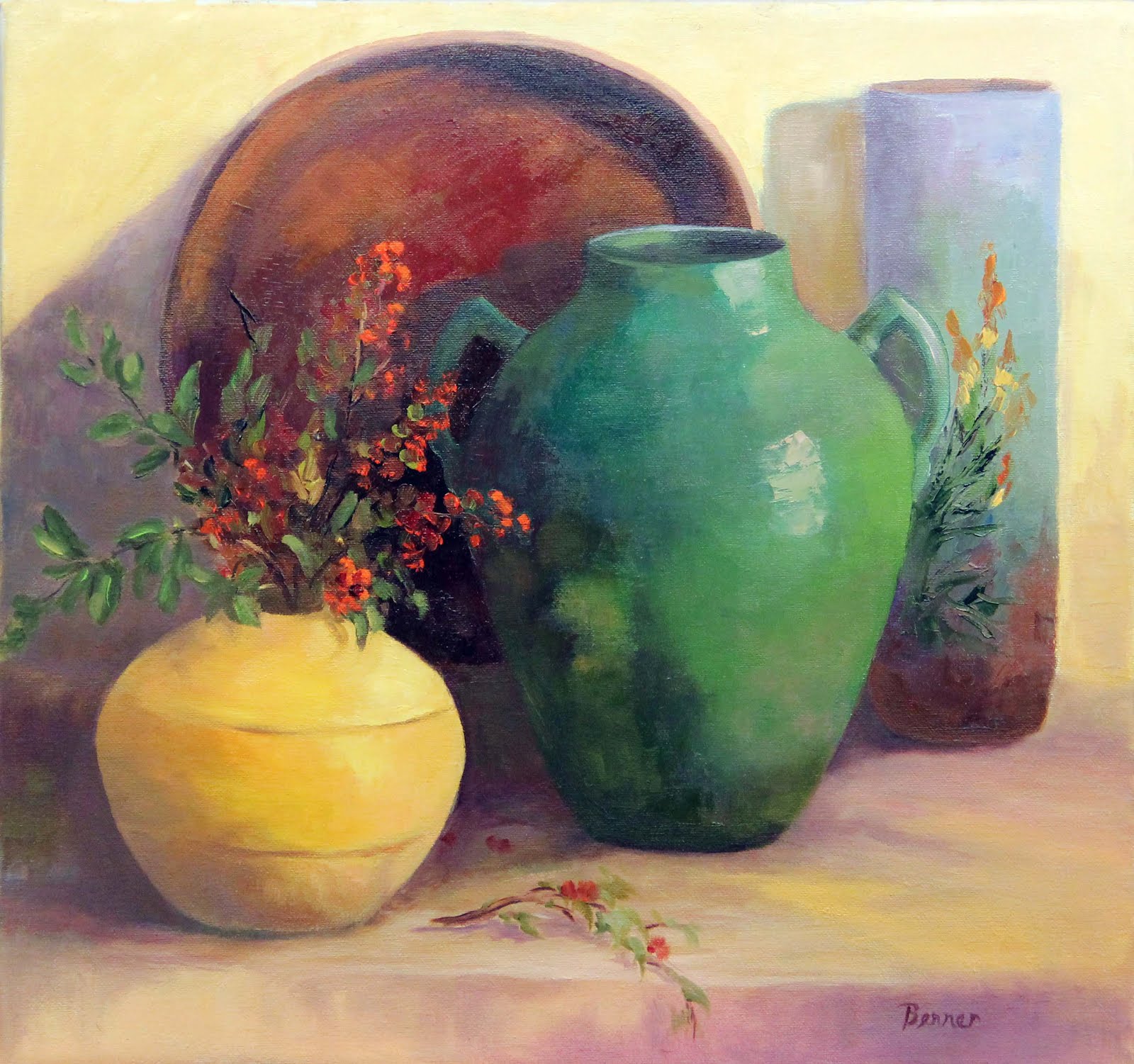 Daily Painters of Pennsylvania SOUTHWEST POTTERY by Sharon Benner