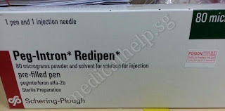 Peginterferon alfa-2b 80 mcg injection
