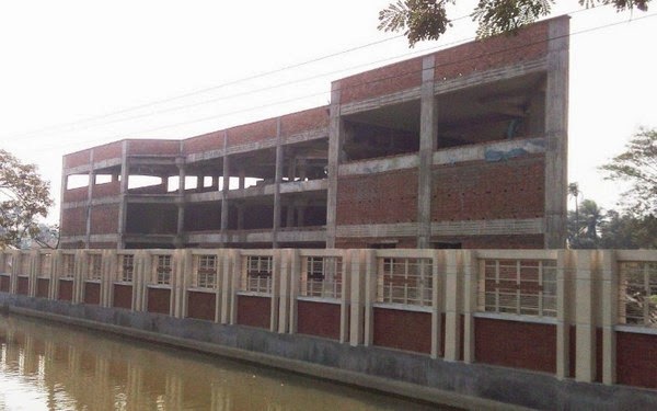 Under construction of PTEC's girls hostel