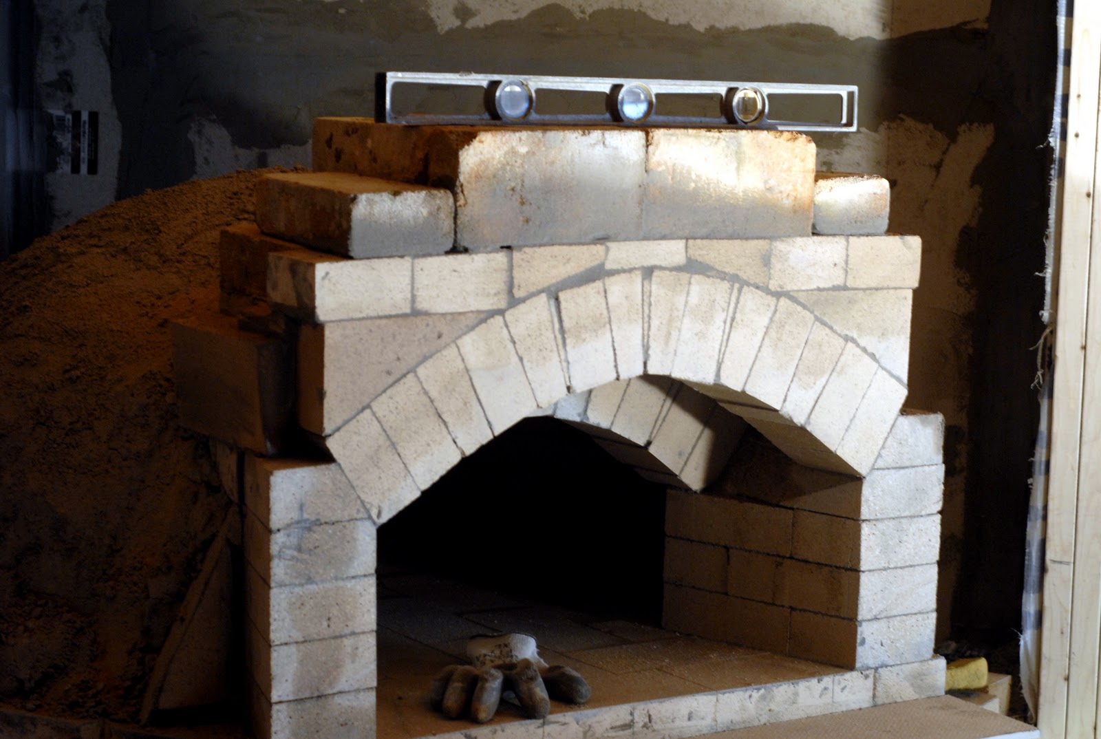 True Brick Ovens Indoor Brick Oven Construction The Throat