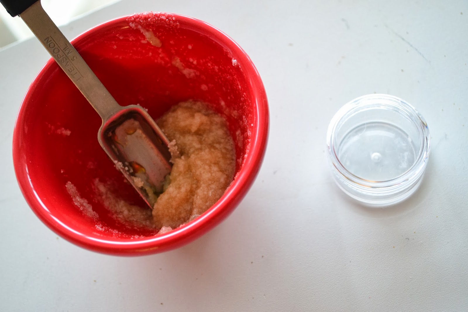 All Things Pink and Pretty Day 8 DIY Almond Lip Scrub