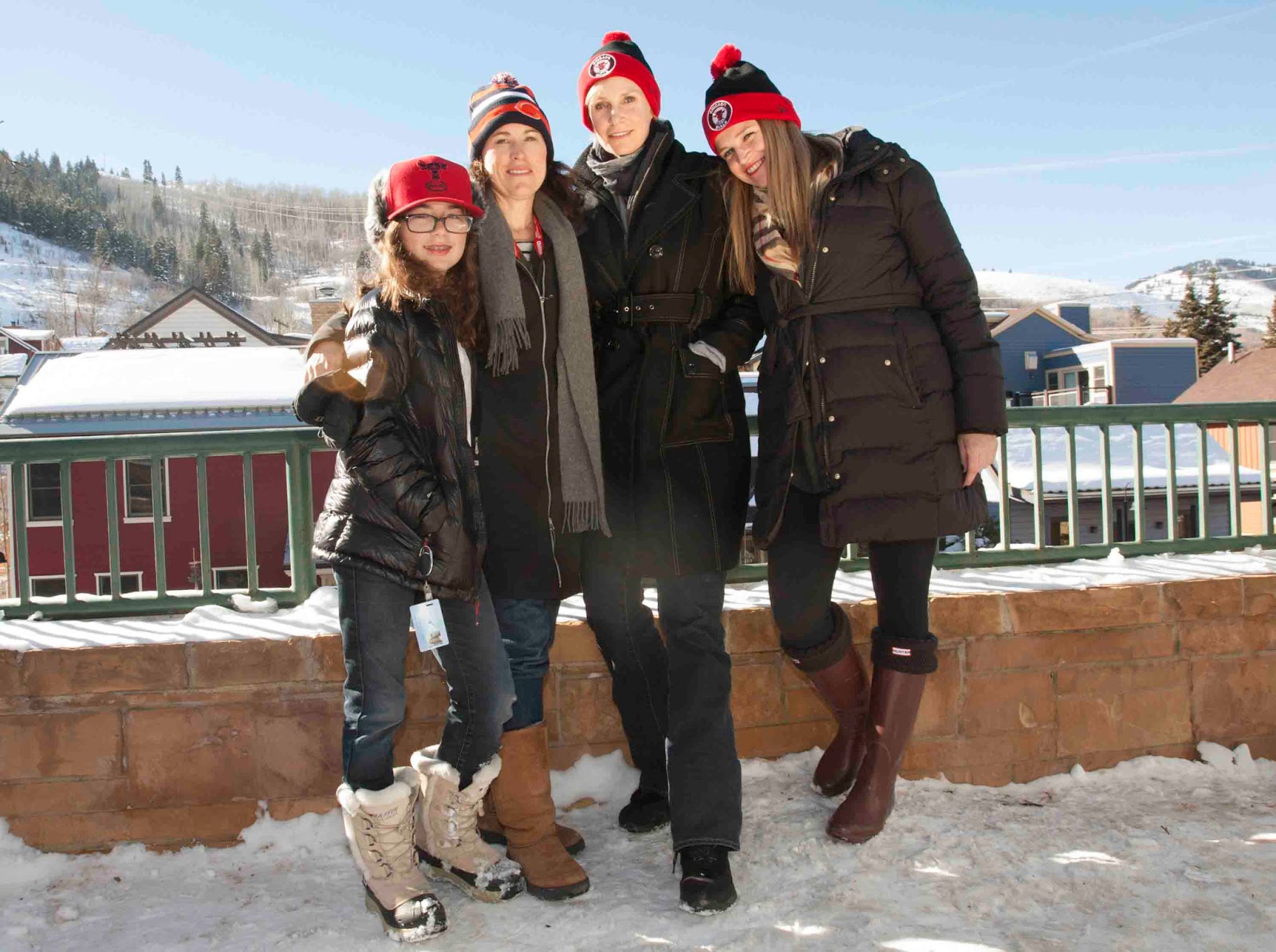 PARK CITY BRINGS OUT JANE LYNCH'S FAMILY