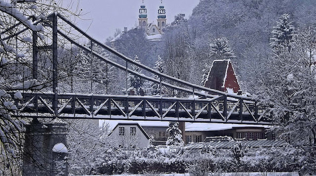 A snowy winter day in Passau, Germany. Photo: MrThinkTank.