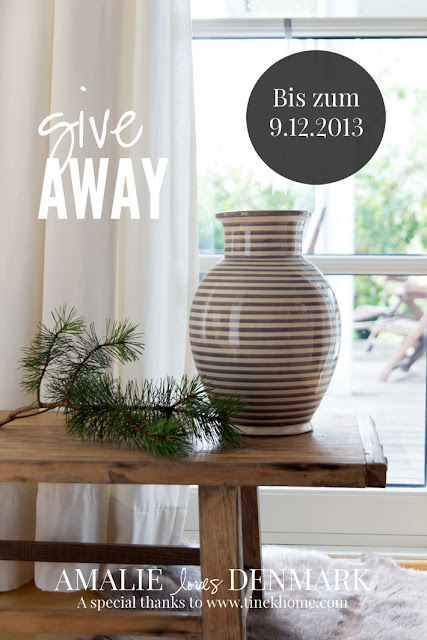 Amalie loves Denmark GIVE AWAY TINE K HOME VASE