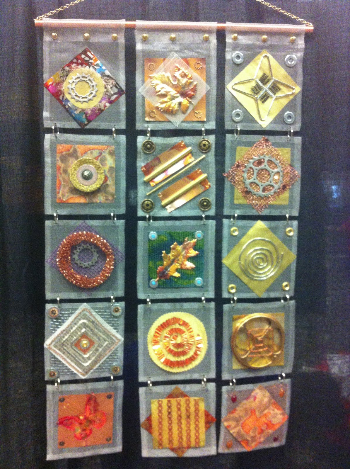 Quilts made from Metal?