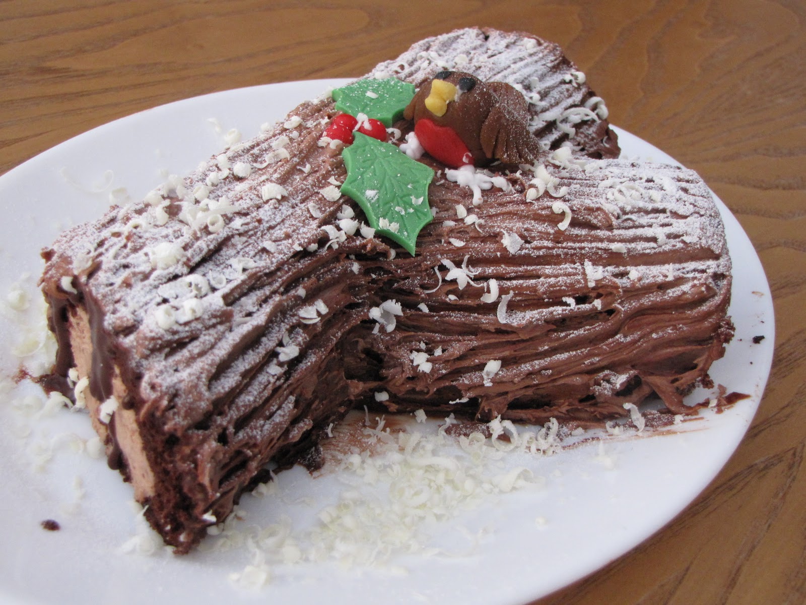 Claire Elizabeth Triple Chocolate Yule Log