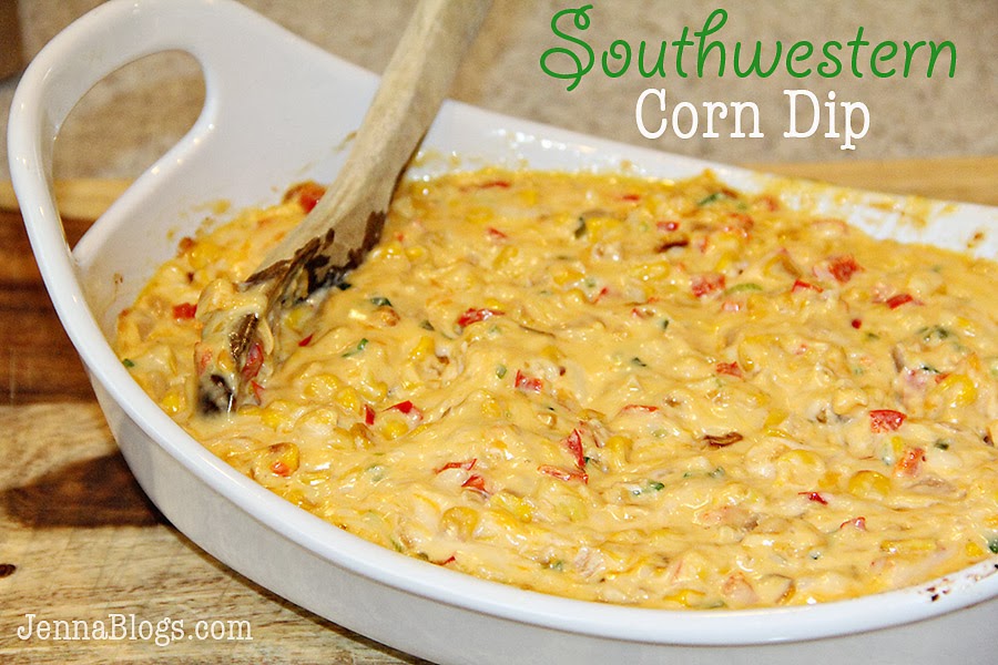 Jenna Blogs Southwestern Corn Dip