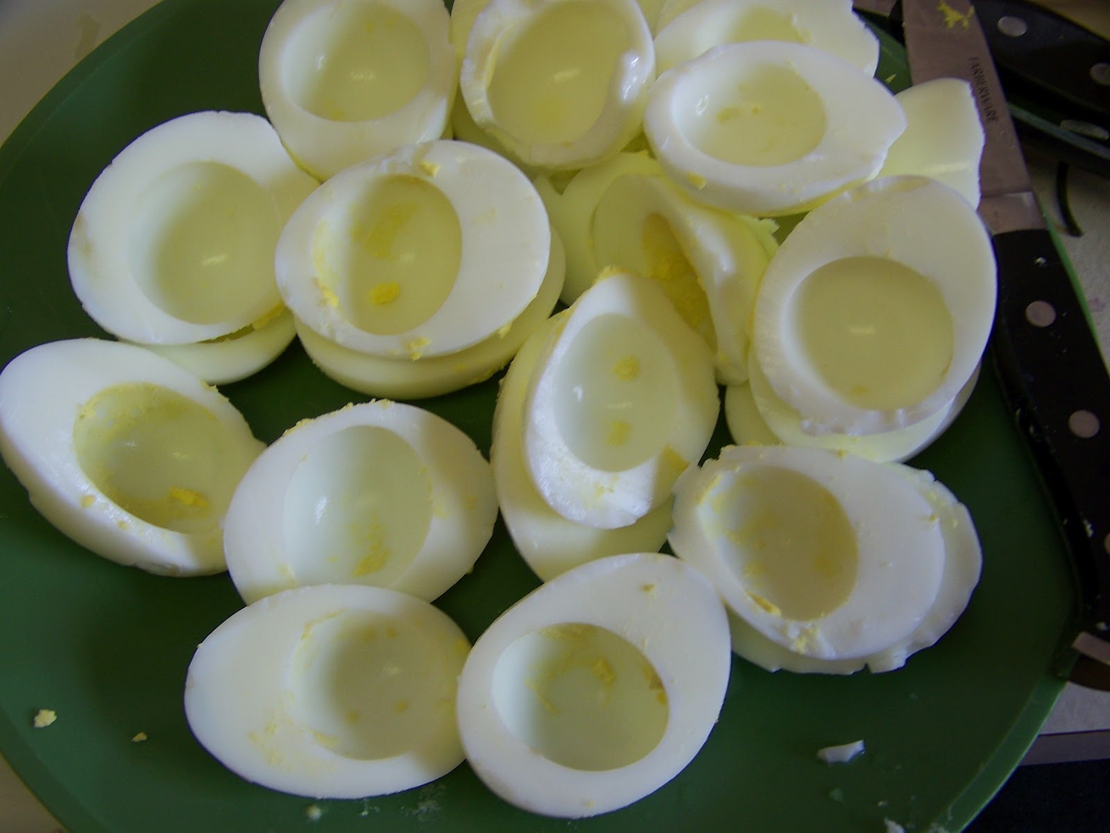 Kitchen Simmer Eggcellent Honey Dijon Mustard Deviled Eggs