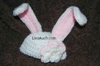crochet bunny hat pattern with floppy ears