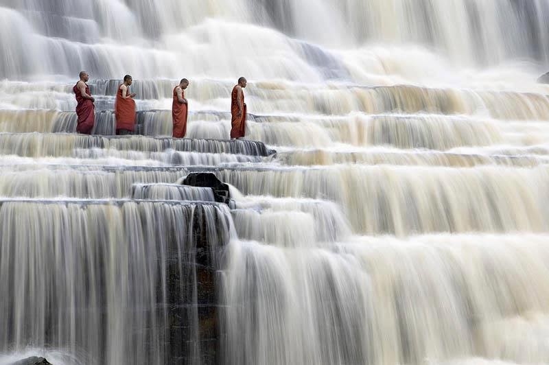 Monks and Waterfalls