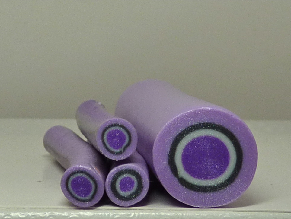 Knightwork Playing with Clay Polymer Clay Extruded Canes