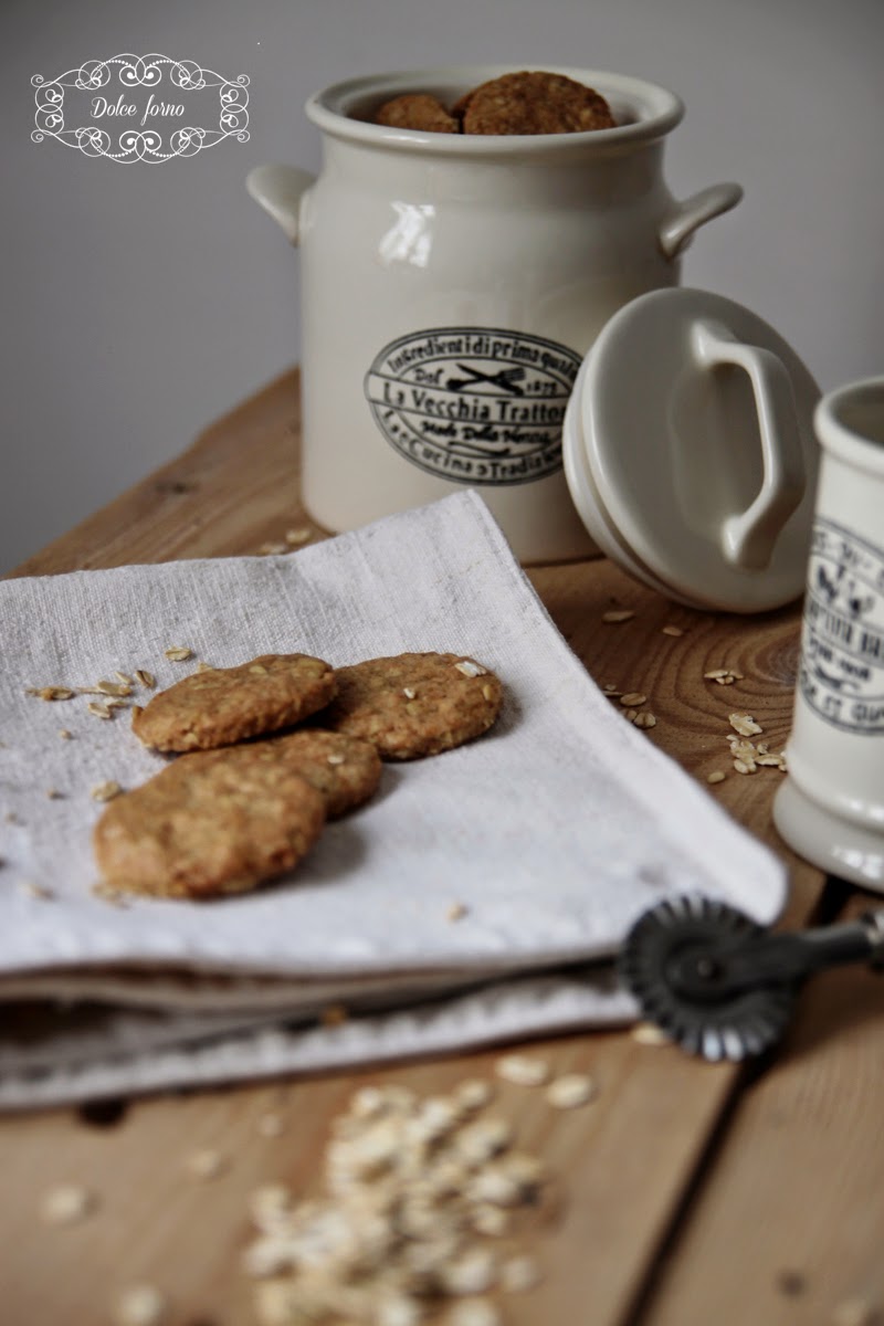 Biscotti ai fiocchi d'avena