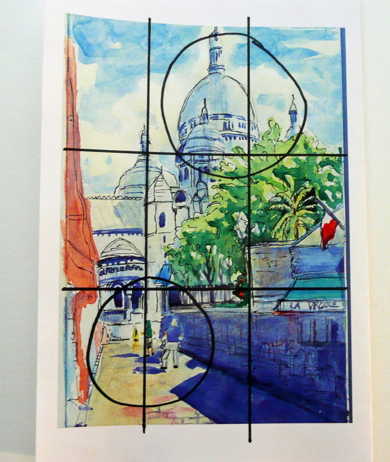 Art Elements Of Painting : That artist woman art elements rule of thirds in composition