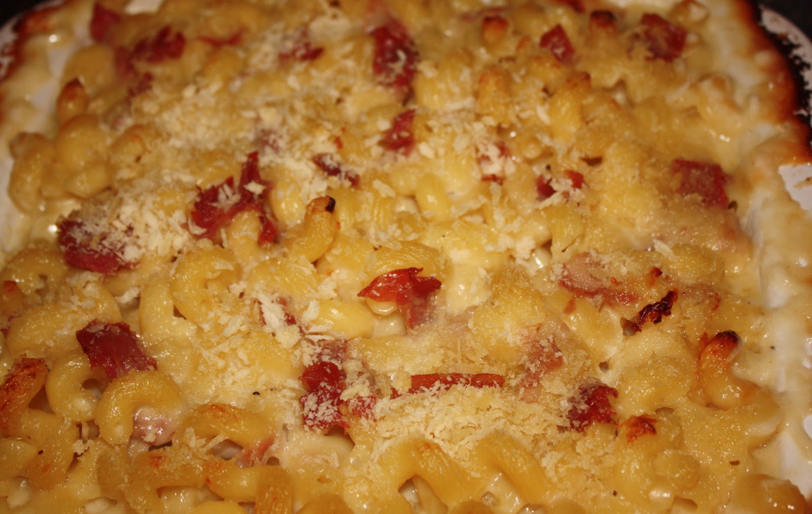 Macaroni and Cheese with Prosciutto