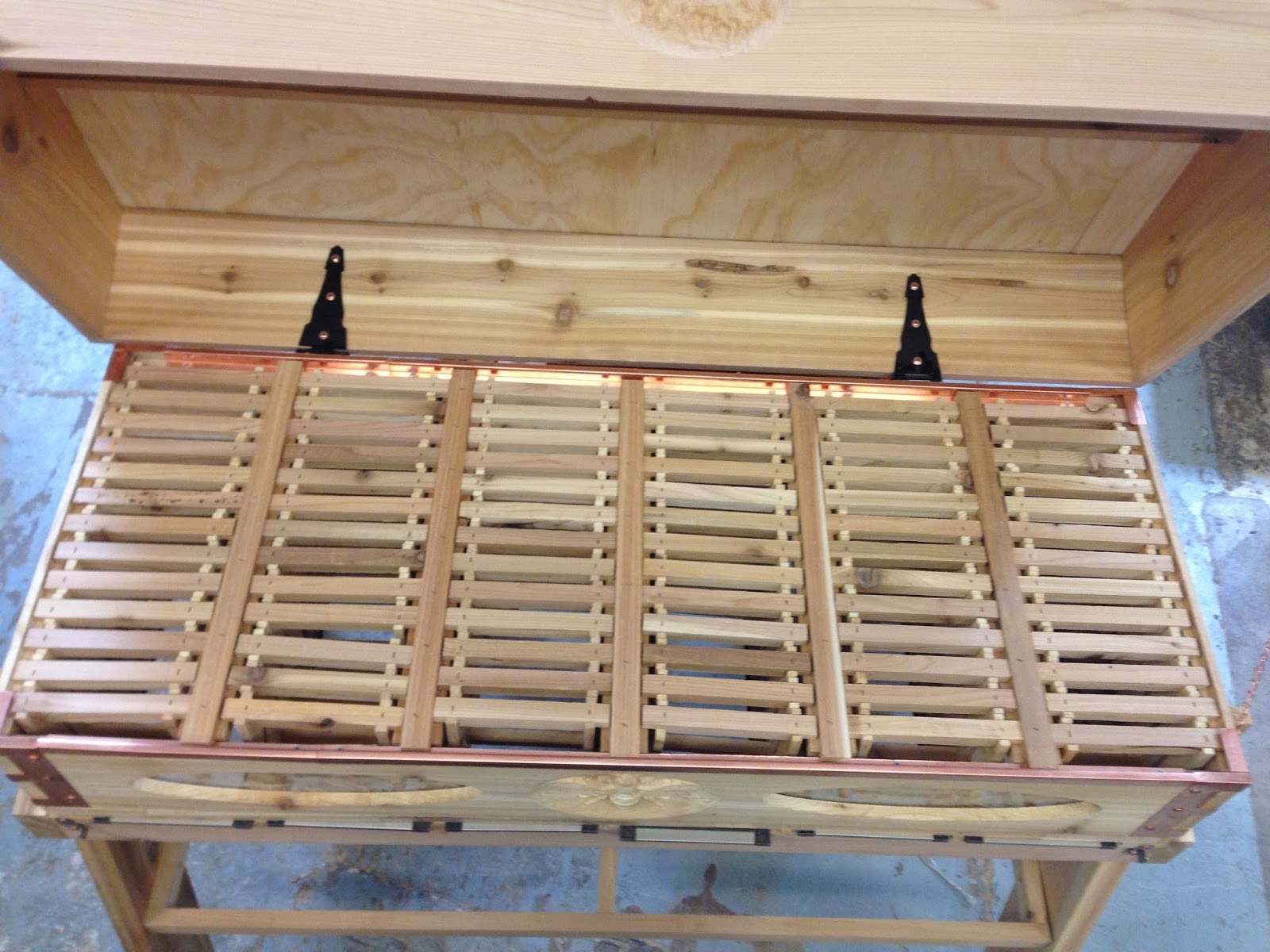 ECO BEE BOX MODERN BEEHIVES & BEES Langstroth TopBar Long Box by